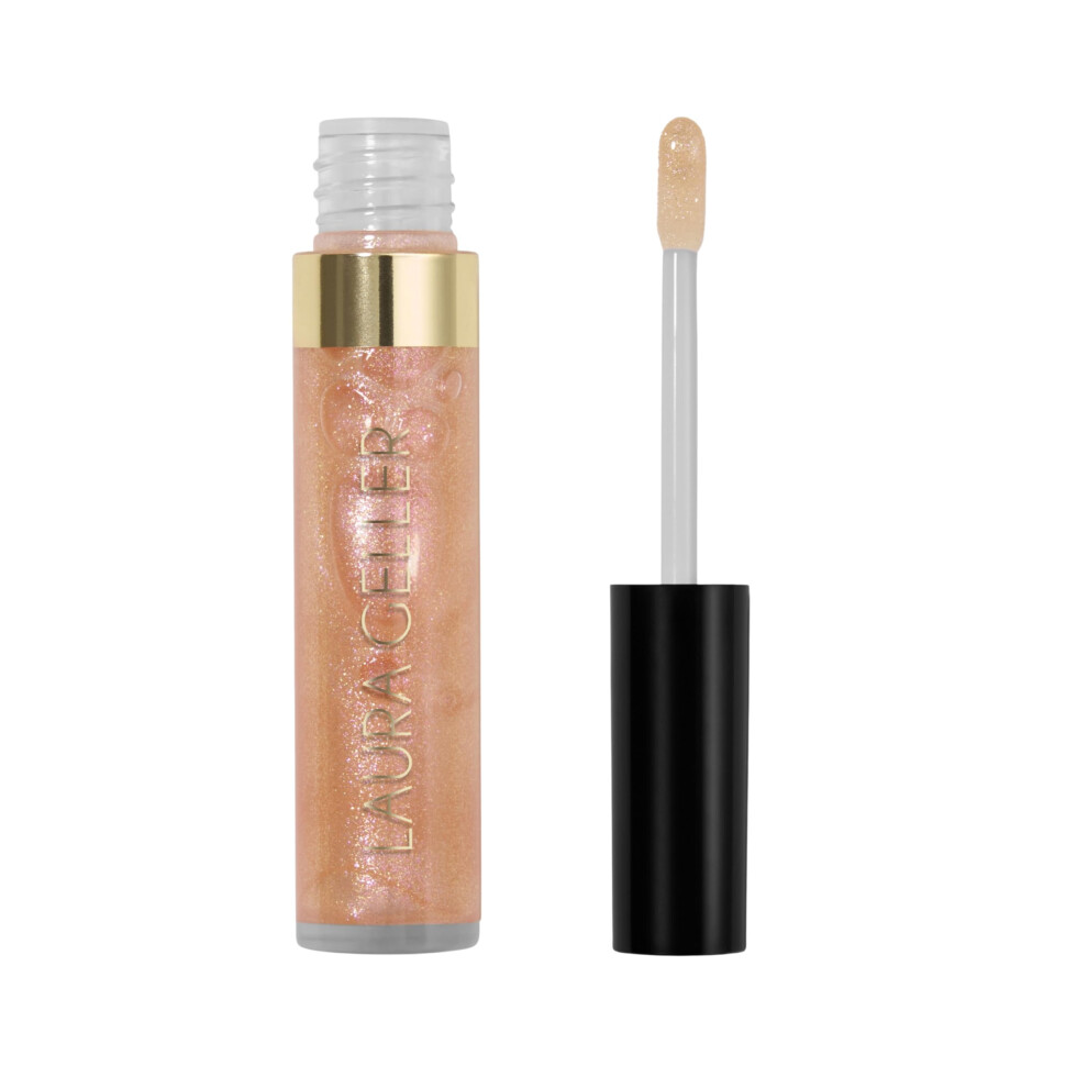 Laura Geller Golden/Light Baked Gelato Illuminator & Luster Lip Gloss Duo - Image 2
