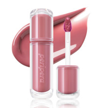 Peripera Mood Glowy Tint, Acabado Brillante y Húmedo, Color Fresco y Construible, Ligero, Duradero, Tinte Labial Coreano (14 ROSY WISH)