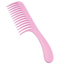 Denman D28 Brede Tand Kam - Voor Ontklitten, Kruldefinitie, Gladmaken - Voor Alle Haartypes (Roze)