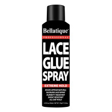 BELLATIQUE Lace Glue Spray (6.76 oz) - Extreme Hold, Natuurlijke Look, Weerbestendig