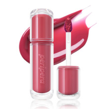 Peripera Mood Glowy Tint, Acabado Brillante, Color Fresco, Ligero, Larga Duración, Tinte Labial Coreano (19 CHERRY SO WHAT)
