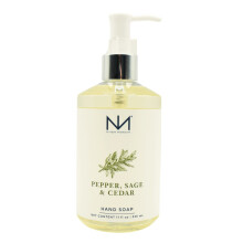 Niven Morgan Pfeffer, Salbei und Zeder Handseife 11fl.oz. 325ml.