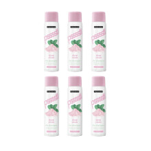 Freeman Psssst! REISEGRÖSSE Tiefenreinigendes Trockenshampoo für fettiges Haar, 1,76 oz, 6er Pack
