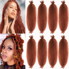 Marley Twist Zopf Haar 30 cm 8 Packs 350# Springy Afro Twist Haar