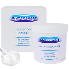 INNOCOSVATE Allantoïne Poeder, 3.53 OZ 99.9% Zuiverheid, Cosmetische Kwaliteit, Meervoudige Huidverzorging