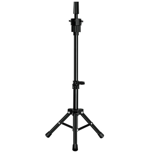 RYHAIR Supporto per Parrucche Mini Tripode in Metallo Regolabile per Parrucchieri