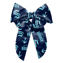 Littlearth NHL Seattle Kraken Big Bow Hair Clip