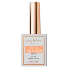 Cre8tion No Burn Nagelprimer, Nicht-Ätzende Nagelvorbereitung für bessere Haftung, 0,5 Fl Oz