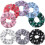 WILLBOND 8 Pezzi Scrunchies per Pallavolo Elastici per Capelli Regali per Ragazze e Donne 1