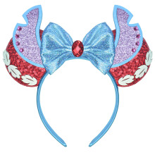 Regali Blu per Compleanno Ragazze Decorazioni Cerchietti Orecchie Topolino Accessori Costume
