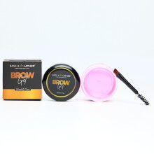 BASK & LATHER Stronghold 24-Uur Brow Gel - Helder Gel met Castorolie, Arganolie & Basilicum