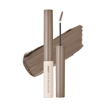 PERIPERA Speedy Skinny Brow Mascara (06 BEIGE ASH), Tinted Eyebrow Mascara met Slanke Borstel