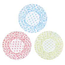 Shower Cap,3 Pcs Reusable Shower Caps Waterproof Bath Hair Hat with Elastic Band for Kids Women Men Spa Salon Hair Mask