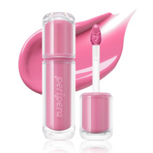 Peripera Mood Glowy Tint, Acabado Brillante, Color Fresco, Ligero, Larga Duración, Tinte Labial Coreano (11 PINK VISUAL)