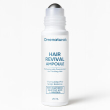 Orrenaturals Haar Revival Ampulle, Haarwachstumsserum Roll-On für volleres, dickeres, stärkeres Haar (1 Stück)