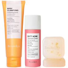 BellamiLuxx Butt Acne Behandeling Set: Zeep + Lotion voor Breakouts op Billen, Dijen, Rug, Borst & Folliculit