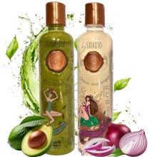 RITUALBOTANICO | Kit Ultrareparatur und Wachstumsbeschleuniger S.O.S: Zwiebelshampoo und 100% Banane-Avocado Plex