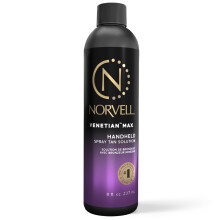 Norvell Premium Spray Tan Lösung Venetian Max 8oz - Professionelle Selbstbräunungsformel mit kühlen violett-braunen Untertönen