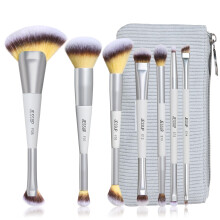 Jessup Makeup Brushes Set 7pcs Dubbeländade Penslar Premium Syntetiska