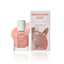 ohora Natural Glow Milch Sirup Nagelverstärker (Hagebutte) - Tönender Nagelhärter für brüchige Nägel