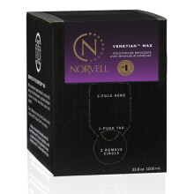 Norvell Premium Spray Tan Lösung Venetian Max 34oz - Professionelle Selbstbräunung mit kühlem violettbraunem Unterton