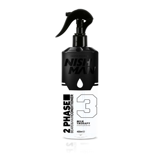 Nishman 2-Phasig Skägg- & Hårbalsam (400ml)