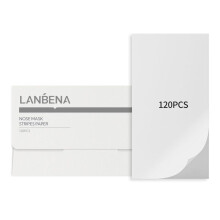 LANBENA 120 Stuks Neusmasker Strips, Geschikt voor LANBENA Blackhead Remover Peel-Off Masker
