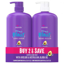 Aussie Miracle Moist Parabenfreies Shampoo und Conditioner (30,4 fl. oz. je)