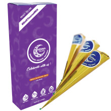 Klaar-te-gebruiken Haarkleur Conen - Donkerbruin Henna Pasta voor Spotverf (25 Gram, 3 Pack)