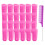 MOODKEY 24PCS Plastic Haarrollers Set 2.0cm/0.8in Hiteloze Rollers Zelfklevende Haarrollers 1