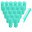 MOODKEY 20PCS Plastic Haarrollers Set 2.5cm/1in Heatless Rollers Haar Krullers 1