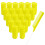 MOODKEY 20PCS Plastic Haarrollers Set 2.5cm/1in Hittevrije Rollers Haar Krullers Zelfklevende Tools 1