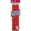 Annie Flex Grip Rollers 1/2in, 6 Stuks Extra Lange Hiteloze Haarkrullers, Rood 1