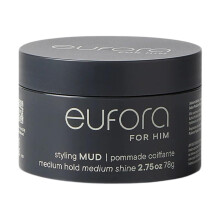 Eufora Styling Mud Pommade für Herren, mittlerer Halt, 2,75 Unzen