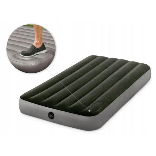 Große Luftmatratze mit eingebauter Pumpe, Queen Size 1