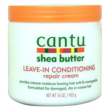 Cantu Shea Butter Leave In Conditioning Repair Cream For Dry Hair 453G,1 Count