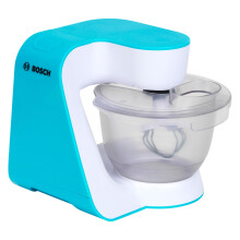 9521 Bosch kitchen machine I Battery-operated kitchen machine with 2 speed levels I Dimensions: 20 cm x 22 cm x 20 cm I Toys for children aged 3 and