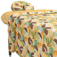 ForPro Premium Designer Microfiber 3-Delige Massageset, Coco Mango, Ultra-Licht, Vlek- en Kreukbestendig