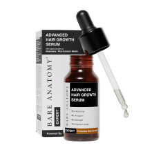 Bare Anatomy Advanced Hair Growth Serum | 3% Redensyl + 4% Anagain + 3% Baicapil + 1% Capilia Longa, Rosemary, Biotin & Rice Extract | Thick Density |