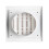 White Ø 100mm / 4inch Plastic Ventilation Grille - Adjustable Ceiling Vent Cover 4