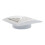 White Ø 100mm / 4inch Plastic Ventilation Grille - Adjustable Ceiling Vent Cover 6