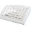 White Ø 100mm / 4inch Plastic Ventilation Grille - Adjustable Ceiling Vent Cover 7