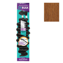 Sensationnel PremToo Bulk Weaving - 2x Ocean Wave Haarmix für Boho-Stile - 1 Packung (22 Zoll, 30 Lichtrubin)