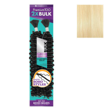 Sensationnel PremToo - 2x Jazzy Water Mischhaar für Boho, knotless Box oder Locken - 1 Packung (22 Zoll, 613 BLOND)