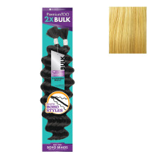 Sensationnel PremToo Bulk Weaving - 2x Ocean Wave Haarmix für Boho, Knotless Box oder lockige Wellen - 1 Packung (22 Zoll, S27/613)
