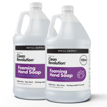 Clean Revolution Nachfüllung für Schaumseife. Gebrauchsfertige Formel. Natürlicher Lavendelduft, 128 Fl. Oz | 2er Pack - Hergestellt in den USA