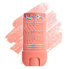 NYX PROFESSIONAL MAKEUP Buttermelt Glaze Stix, Niet-vette Highlighter Stick Met Tot 8 UUR Make-up Draagbaarheid - 09 Melt Down (Perzik)