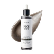 mixsoon Peeling Ampoule - Svart ris exfoliant, Mild exfolierande serum för mjuk, strålande hud, 100ml / 3.38 fl.oz. Koreansk