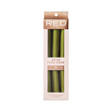 Red by Kiss Satin Flexi Heatless Curling Rods, Geen Schade & Frizz Vrij, Zachte Krullen