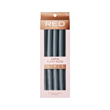 Red by Kiss Satin Flexi Heatless Lockenstäbe, schadensfrei & frizzfrei, weiche Locken, samtig, ohne Nadeln